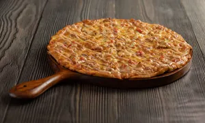 Sausage Hawaiian pizza